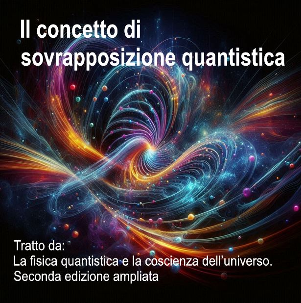 Il concetto di sovrapposizione quantistica.
