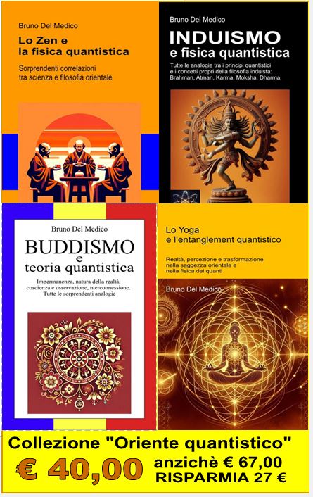 Offerta “Oriente e quantistica 2025". Quattro volumi.