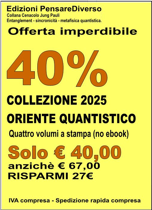 Offerta “Oriente e quantistica 2025". Quattro volumi