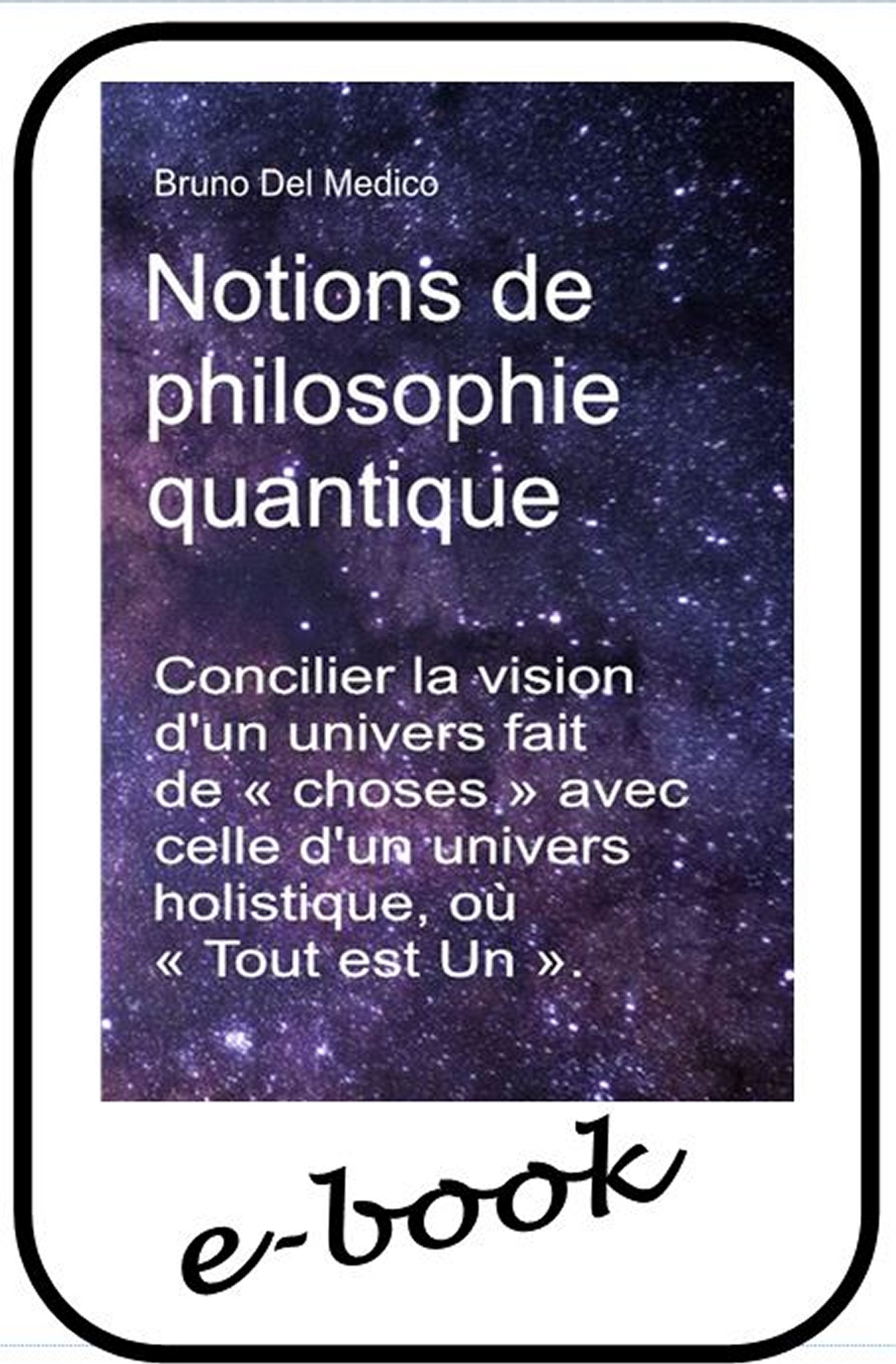 Notions de philosophie quantique - (ebook)